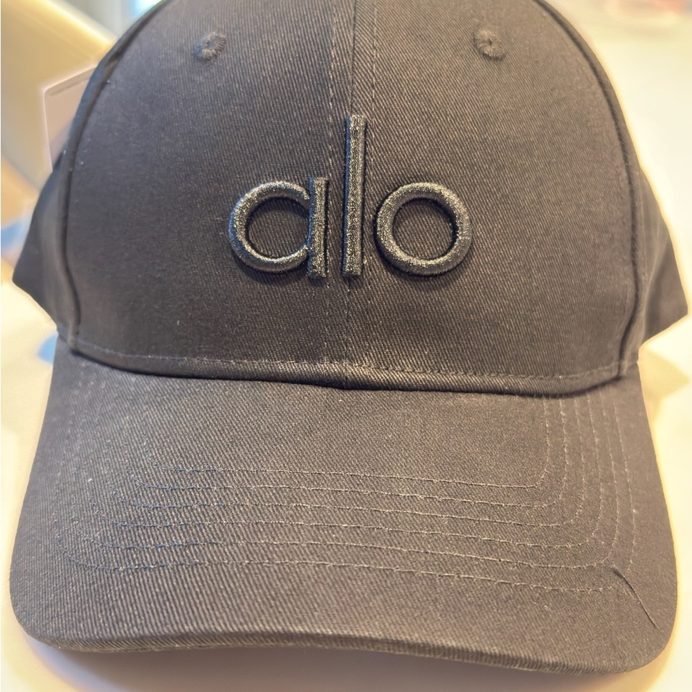 ALO Yoga Black Baseball Cap